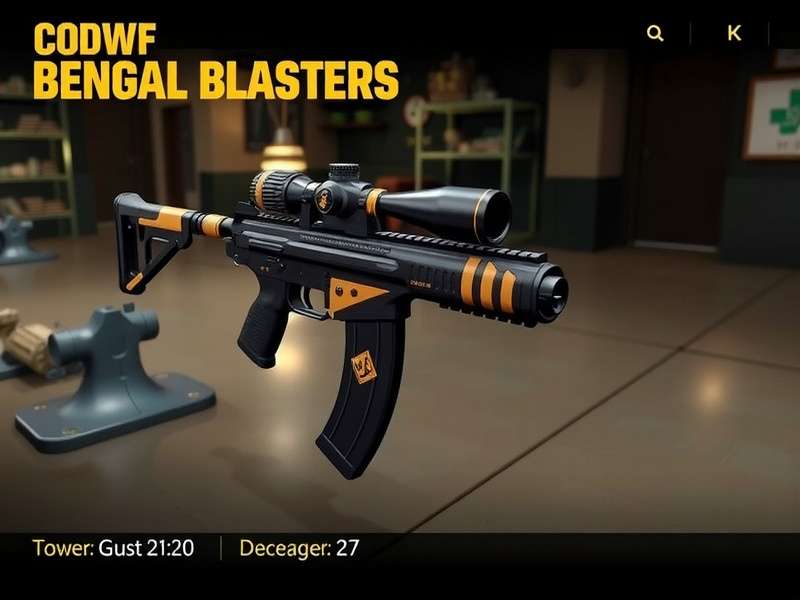 CODWF Bengal Blasters weapon customization